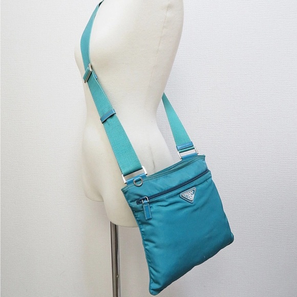 Prada Aqua Crossbody Bag - Picture 1 of 14